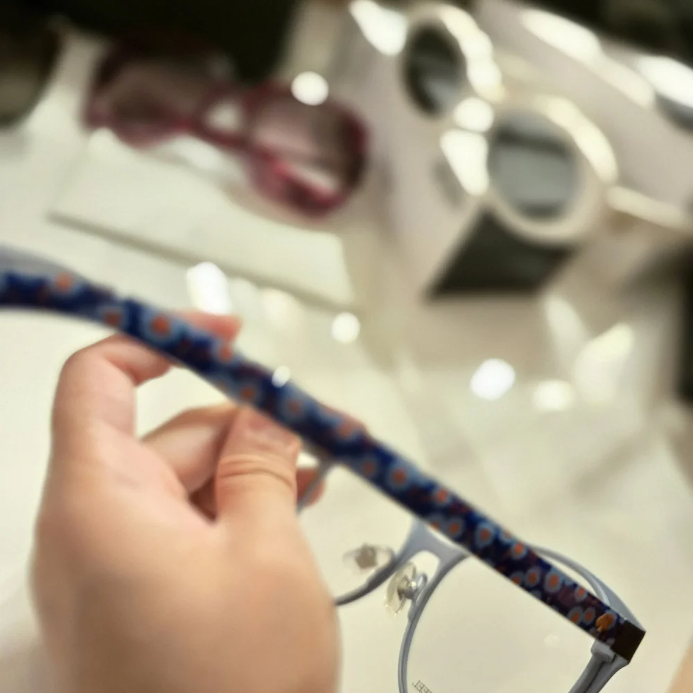 Kate Spade Blue Floral Glasses